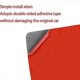 thumbnail image 4 of 4 Pcs Carbon Fiber Car Exterior Door Handle Cover For Tesla Model S Trim Car Door Handle Protector Sticker Premium Durable, 4 of 4