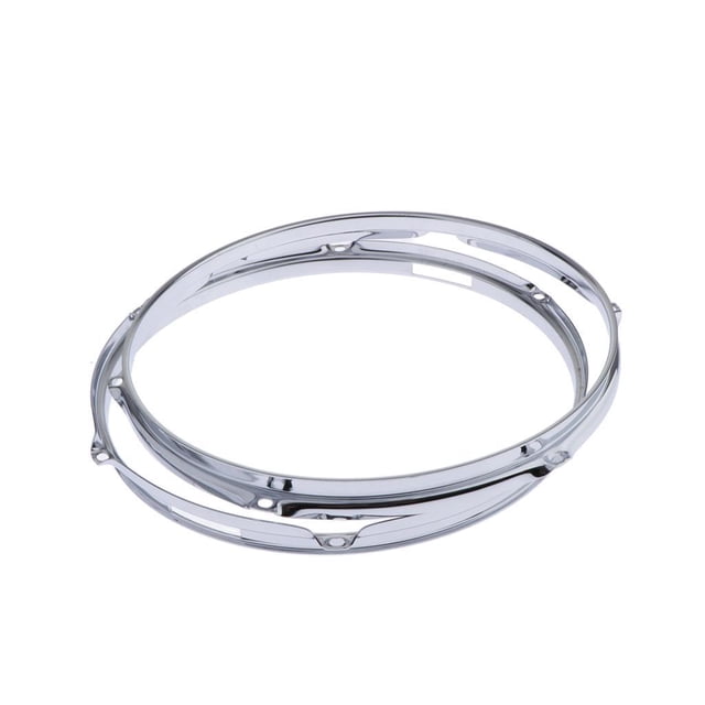 Greeniant Los aros del tambor de la trampa del molde de la aleación del cinc parten los accesorios 1.5m m 13inch 6 agujeros Accesorios para instrumentos musicales
