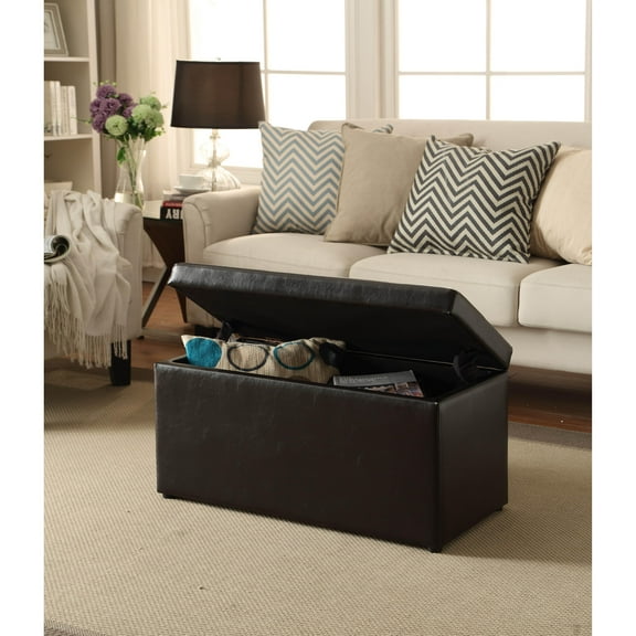 Buy 1, Get 1 50%! Better Homes &amp; Gardens 30-Inch Hinged Storage Ottoman