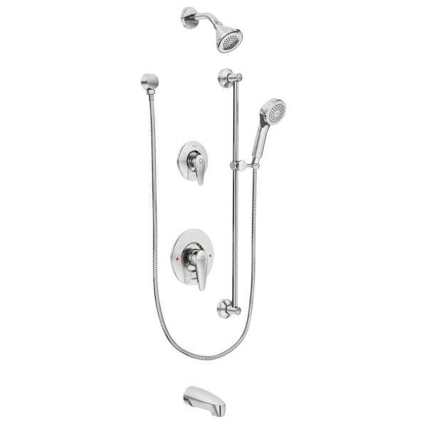 Moen Chrome PosiTemp(R) Transfer AllMetal Trim Kits Showers Walmart