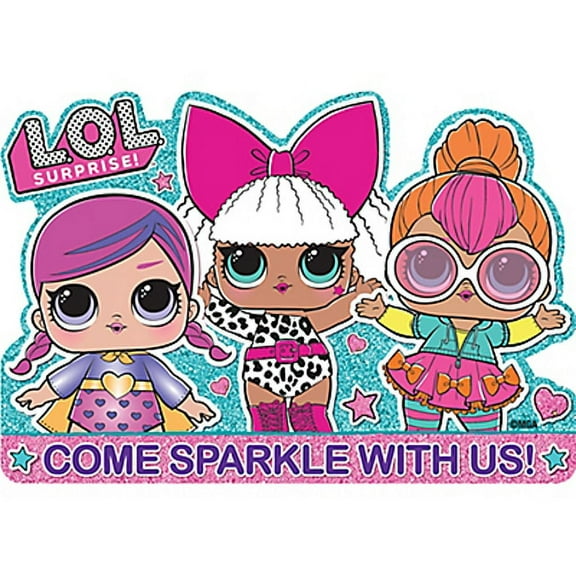 Various LOL Surprise! Invitation Set, 8ct
