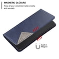 thumbnail image 2 of Allytechgroup Flip Wallet Case for iPhone 16, RFID Blocking PU Leather Case with Kickstand & Credit Card Slot Shockproof Back Cover Shell for iPhone 16, Blue, 2 of 6