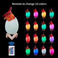 thumbnail image 2 of 3D Night Light Pterosaur Egg Desk Lamp 16 Color Touch Remote Control Cartoon Table Lamps for Kid Home Decor, 2 of 5