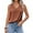 Light Brown, variant on Women's Fashionable Casual Solid Color Vest Top for Everyday Wear, Layering, and Spring Summer Styles,Light Brown,XL