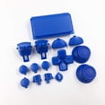 thumbnail image 2 of Remplacement Boutons Complets L1 R1 L2 R2 Gâchettes Boutons Contrôleur Réparation pour Sony Playstation 4 PS4 Pro Slim JDS-040 Contrôleur (Bleu), 2 of 5