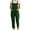 Green, variant on Akafmk Plus Size Jumpsuits for Women Summer, Casual Rompers for Women, Women's Summer Casual Solid Pocket Romper Long Playsuit Strap Button Jumpsuit Loose Fitting Overalls