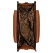 Wrangler Medium Tote Bag for Women Designer Satchel Handbags Top-handle Purses with Strap, Distressed-Brown