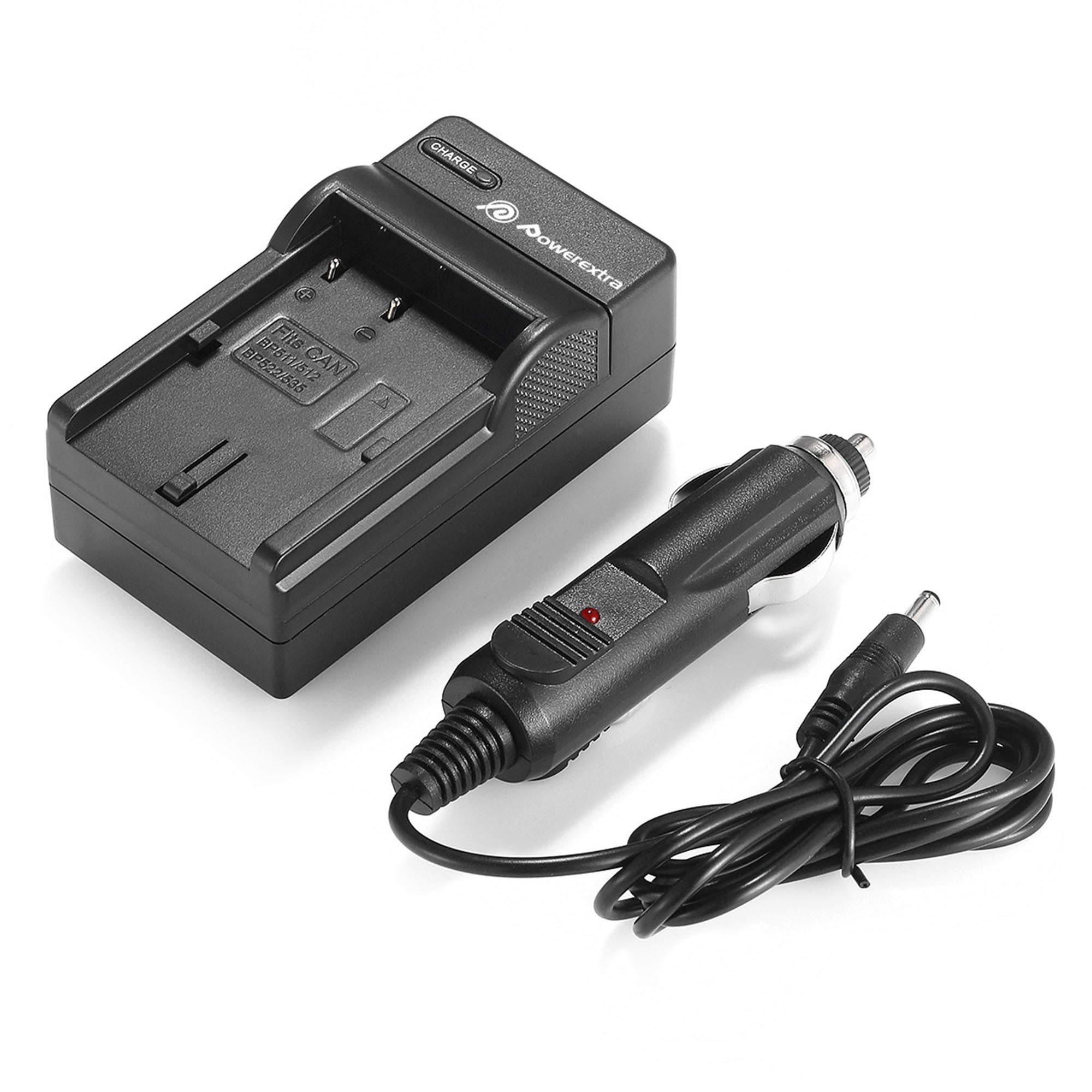 PowerTrust 2-Pack BP-511 BP-511A Battery Charger with Type-C Port Compatible with Canon EOS 40D 50D 30D 5D 10D 300D 5D Mark I