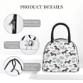 thumbnail image 4 of Easygdp Dachshund Dog Puppy Bolsa de Almuerzo Insulada Grande, Forro de Aluminio, Diseño Espacioso, a Prueba de Fugas, Ideal para Trabajo, Picnics, Viajes y Actividades al Aire Libre, 4 of 6