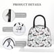 thumbnail image 4 of Disketp Dachshund Dog Puppy Bolsa Térmica para Almuerzo, Lonchera con Abertura Amplia y Gran Capacidad, Organizador Reutilizable para Mujeres, Hombres y Adultos, 4 of 6