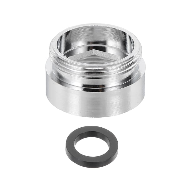 Adaptador de aireador de grifo, M22 hembra a M22 macho con arandela, longitud de 13mm