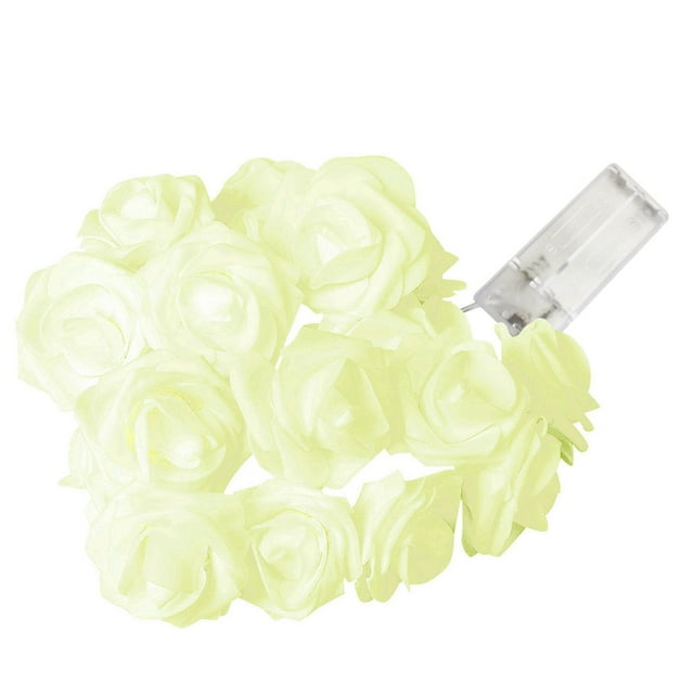 WMQPNNS New Trending Fairy Valentine's Party Day Lights Decoration Rose Garden String Wedding Flower Led Home Decor Todays Deals Clearance Sale