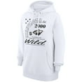 thumbnail image 2 of Men's Starter  White Minnesota Wild Arch City Team Graphic Fleece Pullover Hoodie, 2 of 3