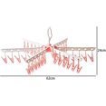 thumbnail image 2 of Secador de calcetines giratorio 365 con 36 clips, 1 clip multidireccional para calcetines, secador de calcetines para lencería, ropa interior, calcetines, 2 of 5