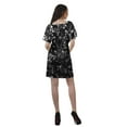 thumbnail image 5 of Moomaya Womens Casual Dresses Short Printed Womens V Neck Flowy Dress Plus Size, 5 of 6