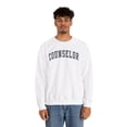 thumbnail image 5 of Counselor School Sweatshirt Gifts Crew Neck Shirt Long Sleeve Unisex, 5 of 7