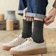 thumbnail image 4 of Winter Wool Socks for Men Thick Warm Thermal Boot Gifts for Men Dad, 4 of 5