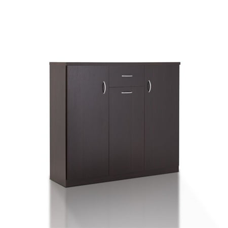 Furniture Of America Morris Modern Shoe Cabinet In Espresso