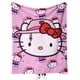 thumbnail image 2 of No hay moq nueva manta de viaje de lana con estampado personalizado estilo bad bunny kitty, 2 of 3