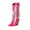 Red, variant on Fringe Cowboy Boots for Women â Mid Calf Cowgirl Boots with Star Studded, Pointed Toe and Heel, for Country Music Festivals