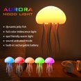 thumbnail image 4 of Jellyfish Night Light Lámpara Medusa Control Voz W Dancing Piers (sin Base), 4 of 9