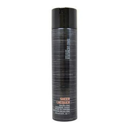 Sheer Lacquer Micro Fine Finishing Spray, By Shu Uemura - 10 Oz Hair (Best Finishing Spray For Fine Hair)