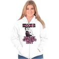 thumbnail image 4 of I Kicked Breast Cancers Butt BCA Zip Hoodie Sweatshirt Women Brisco Brands X, 4 of 6