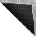 thumbnail image 3 of Addison Rugs Chantille Indoor/Outdoor Transitional Circles Lavender Washable Rectangle Rug, 5' x 7'6", 3 of 6