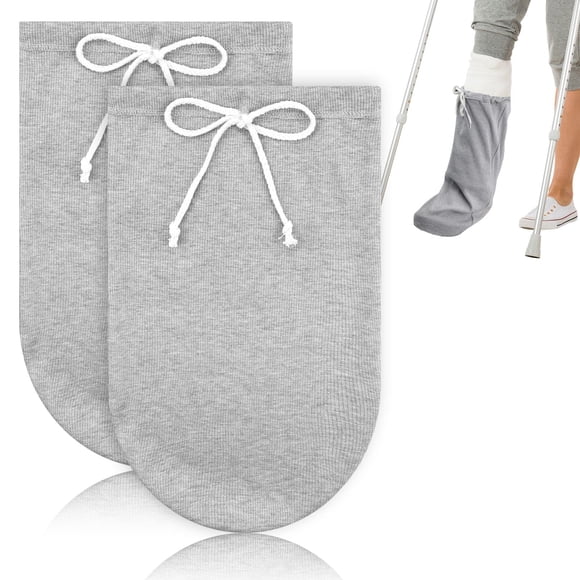 Cobertura de Calcetín para Yeso de Pie OXDFK Largo Gris para Hombres y Mujeres