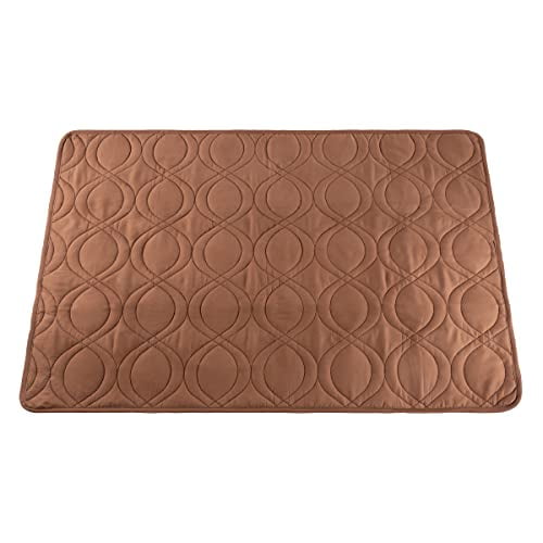 PETMAKER 100% Waterproof Furniture Protector Pad Quilted Cover for Pets, Kids, Adults Shields from Stains, Spills, Accidents (Brown), 36x28