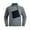 Gray, variant on Men's Polar Fleece Jacket, Long Sleeve Fleece Pullover Sweaters, Thermal Golf Sweatshirt with Zip Gray S