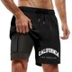 thumbnail image 4 of Bañador para hombre con forro compresivo: cintura elástica, estampados coloridos, secado rápido, bolsillos para actividades en la playa (S-XXXXXL), 4 of 4