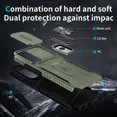 thumbnail image 4 of Armor Shockproof Phone Case for Samsung Galaxy S25 Ultra, Slide Push Window Lens Protection, Durable Back Cover (Black,for S25 Ultra), 4 of 7