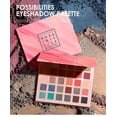 thumbnail image 2 of Paleta de sombras de ojos HUOGUO, 30 colores, purpurina mate brillante, 2 of 5