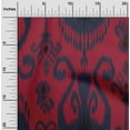 thumbnail image 1 of oneOone Organic Cotton Poplin Twill Fabric Ethnic Ikat Decor Fabric Printed BTY 42 Inch Wide, 1 of 4