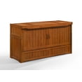 thumbnail image 4 of NIGHT & DAY Furniture Murphy Cube Cabinet Bed (Beadboard Cherry), 4 of 7