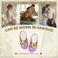 thumbnail image 7 of Fotbe Corgi In Sushi Roll Pattern Women's Fuzzy Curly Fur Memory Foam Loafer Slippers Indoor Outdoor Slippers Winter Home Shoes-44/45, 7 of 7