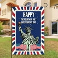 thumbnail image 3 of Double Sided Premium Garden Flag, July 4th Independence Day USA American Patriotic Memorial Garden Flags for Home Decor - Weather Resistant & Double Stitched Yard Flags - 12 x 18Inch, 3 of 6
