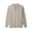 Beige, variant on Men's Long Sleeve V-Neck Knit Polo Sweater, Soft Solid Color Pullover Sweater with 3-Button Placket, Ribbed Cuffs and Hem, Business Casual Sweater for Work and Daily Wear