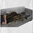 thumbnail image 6 of Street Soft Flannel Fleece Throw Blanket, Old Empty Dark City Streets Avenues with Homes Photograph Civilization Print, Cozy Plush for Indoor and Outdoor Use, 50" x 70", Multicolor, by Ambesonne, 6 of 6