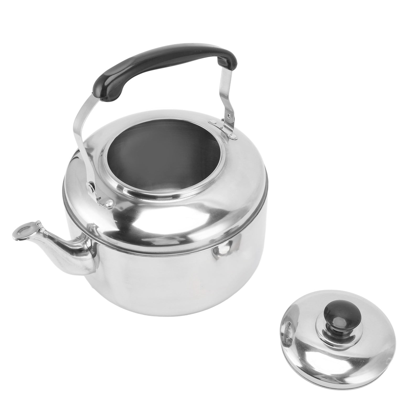 Bouilloire sifflante en acier inoxydable, théière de table de