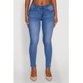 thumbnail image 4 of Womens WAX Stretch High Waisted Skinny Ankle Jeans, 4 of 5