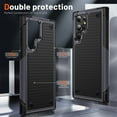 thumbnail image 2 of JTCASES for Samsung Galaxy S23 Ultra Case, Hybird PC TPU Anti-slip, Shockproof  Bumper, Military Drop Resistant, Rugged Heacy Duty Full Body Protective Shell for S23 Ultra, Slim Fit for Girls Men,Gray, 2 of 8