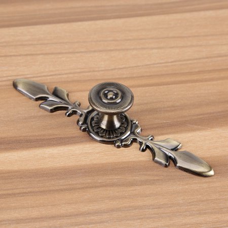 Qiilu Furniture Knob European Furniture Handle Drawer Cabinet Desk