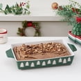 thumbnail image 3 of Holiday Time 9" x 13" Tree Glazed Stoneware Bake & Serve Dish, Bakeware, 3 of 5