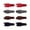 Mixed colors, variant on Pack of 8 Multiple Color Silicone Wine Stoppers Including Pull Handle and Double Seal Wine Corks for Leak Proof Closures