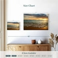 thumbnail image 4 of Elephant Stock Calm Ocean Sunset Wall Art - Horizontal Canvas Wall Art - Living Room Wall Decor - Beach Canvas - Gray And Brown Decor - 24" x 16", 4 of 8
