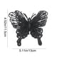 thumbnail image 3 of Paquete de 10 adornos de mariposas brillantes para árbol de Navidad, guirnaldas, decoraciones de boda, coronas, cajas de regalo y decoraciones para fiestas., 3 of 6