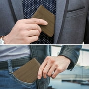 Cshidworld RFID Men’s Wallets, Stylish Bifold Wallets with 7 Credit Credit Cards 1 ID Window, Slim Minimalist Front Wallet/Credit Card Holder, Great Gift For Men