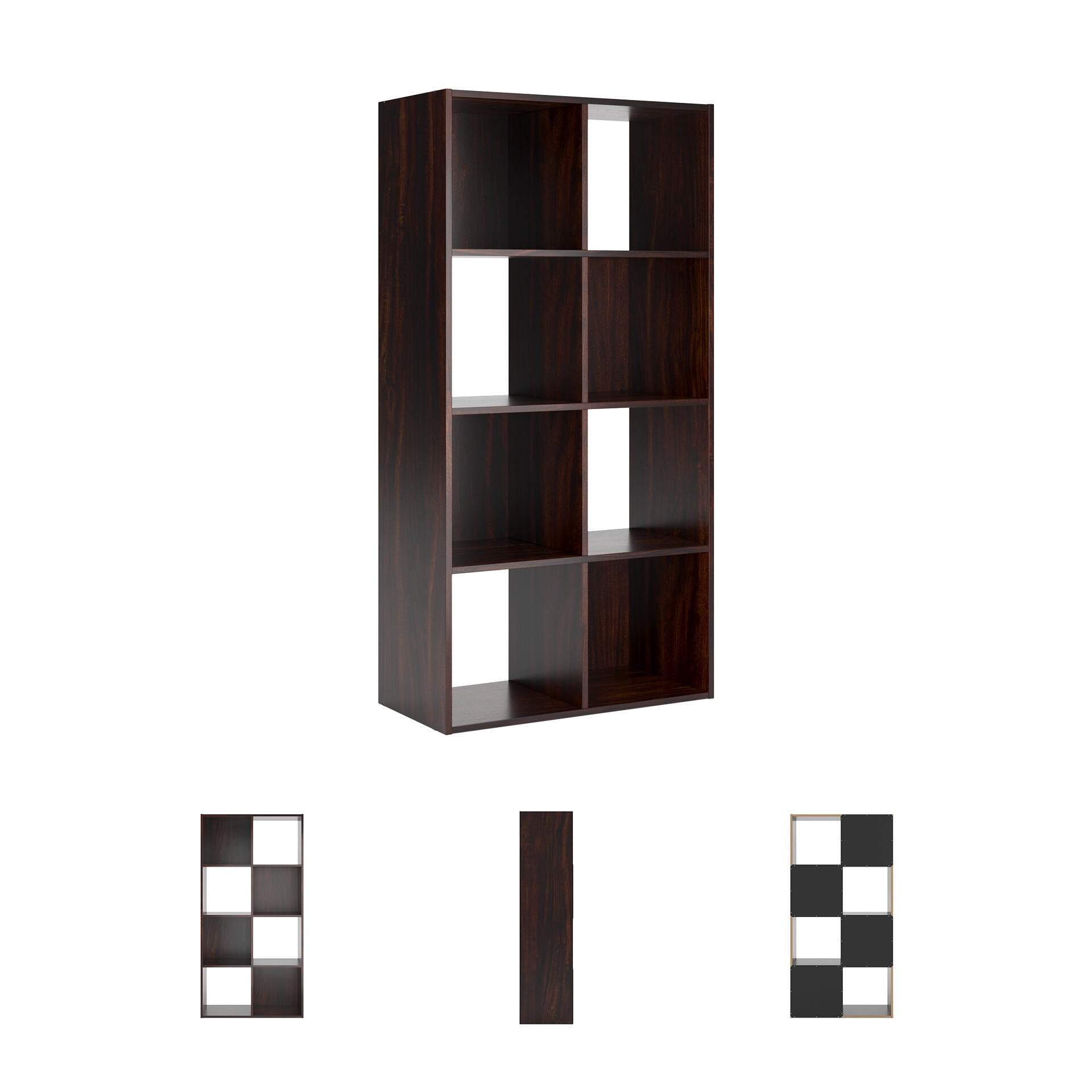Signature Design by Ashley Glosmount 8 Cube Storage Organizer with Cherry Finish